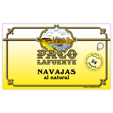 Navajas al Natural Paco Lafuente